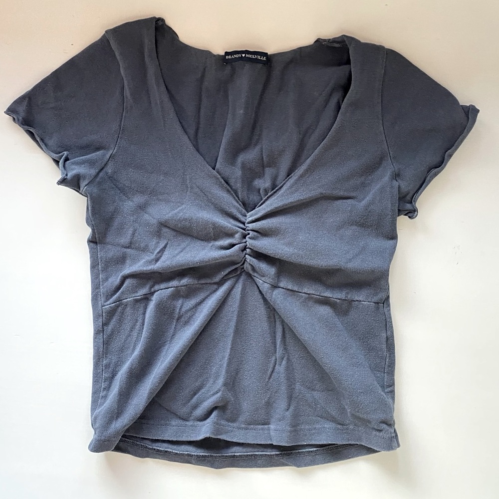 Brandy Melville|| Blue Shirt